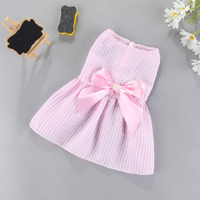 Falda con Moño para Mascotas - Ropa Elegante para Perros Pomerania y Gatos Bichón - Image 7
