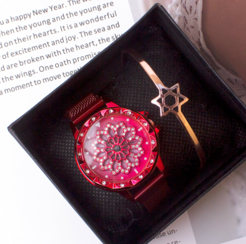 Reloj de Mujer con Esfera Giratoria y Mecanismo de Turntable para Negocios - Image 9