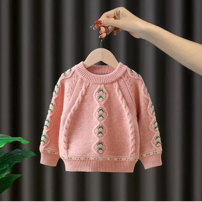 Suéter Tejido Fashionable para Niña - Image 10