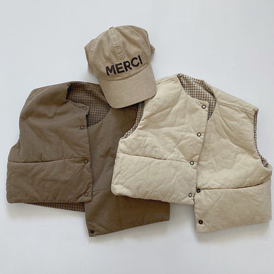 Chaleco Reversible Casual para Niños - Dos Estilos en Uno - Image 10