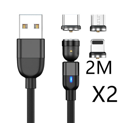 Cable de Carga Magnético 3 en 1 con Rotación 540° - Image 21