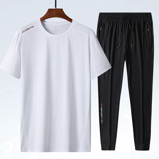 Conjunto Deportivo Camiseta Ice Silk para Hombre - Image 8
