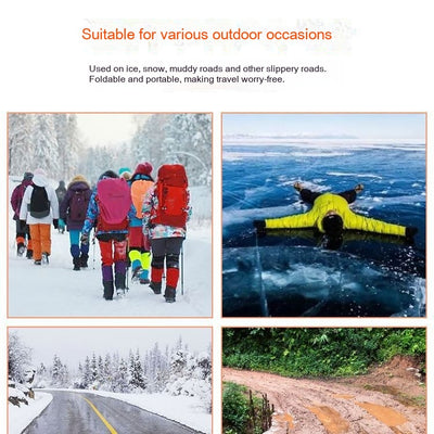 Crampones de 8 Puntas Antideslizantes para Escalada en Hielo y Nieve - Image 2
