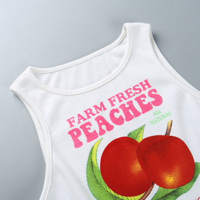 Blusa Tirantes Niña Estampado Durazno - Image 18