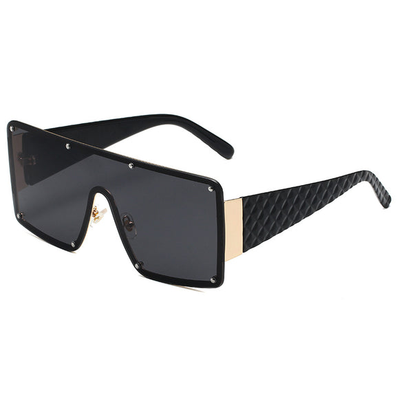 Gafas de Sol Cuadradas Oversized con Personalidad para Mujer