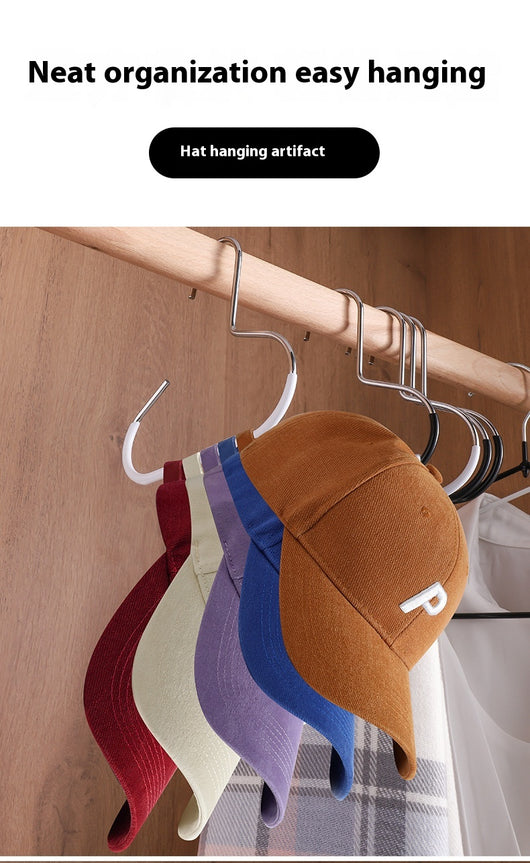 Organizador de Gorras y Sombreros - Perchero de Pared Compacto - Image 17