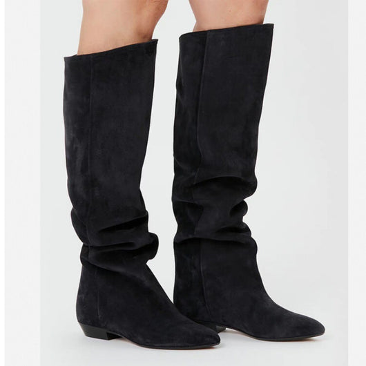 Botas Vaqueras Puntiagudas de Lujo Retro para Mujer - Image 4