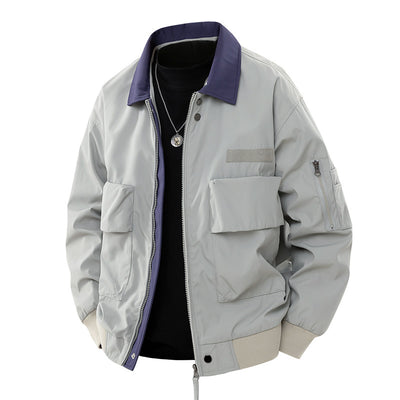 Chaqueta Piloto Retro para Hombre - Estilo Vintage Workwear - Image 3