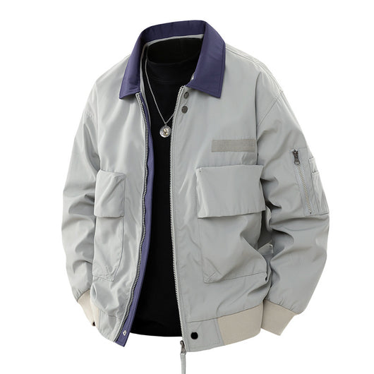 Chaqueta Piloto Retro para Hombre - Estilo Vintage Workwear - Image 3