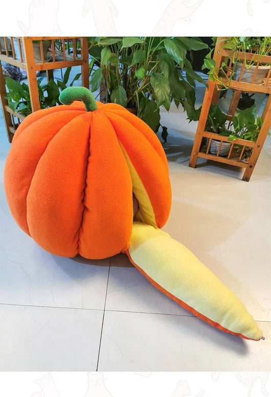 Cama Nido Cálida para Gatos - Casa Tipo Calabaza Cerrada con Bolsa de Dormir - Image 15