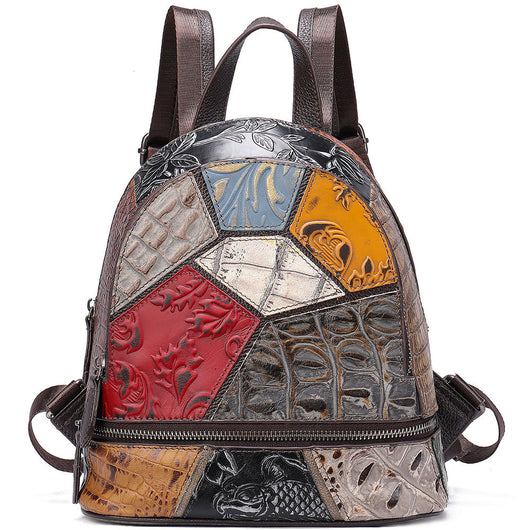 Mochila de Cuero Personalizada - Estilo Casual y Versátil - Image 6