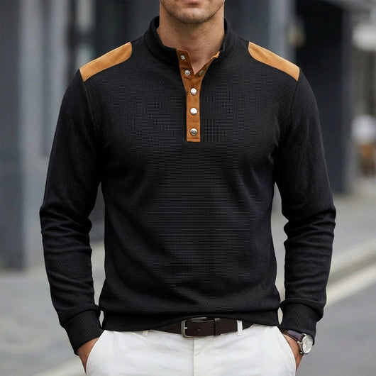 Sudadera Casual Hombre Transpirable de Color Sólido - Image 8