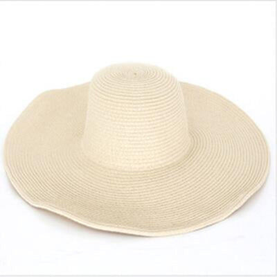 Sombrero de Paja Protector Solar Coreano - Ideal para Playa y Paseos de Verano - Image 12