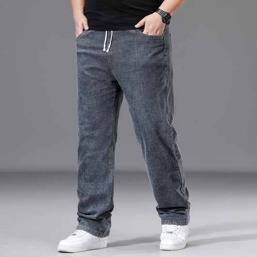 Pantalones Holgados de Cintura Elástica para Hombre Talla Grande - Image 6