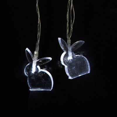 Luces LED Decorativas Conejo de Pascua con Alambre Transparente - Image 6