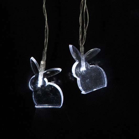 Luces LED Decorativas Conejo de Pascua con Alambre Transparente - Image 6