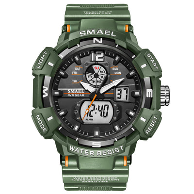Reloj Cronógrafo Deportivo con Alarma y Luz Nocturna para Hombre - Image 15