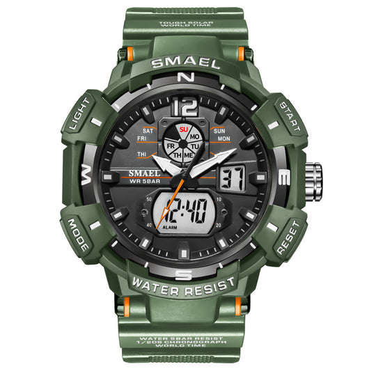 Reloj Cronógrafo Deportivo con Alarma y Luz Nocturna para Hombre - Image 15