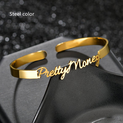 Pulseras de Acero Inoxidable Personalizadas con Diseños Grabados - Image 22