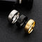 Anillos de Boda para Hombre 8MM en Plata, Oro y Negro