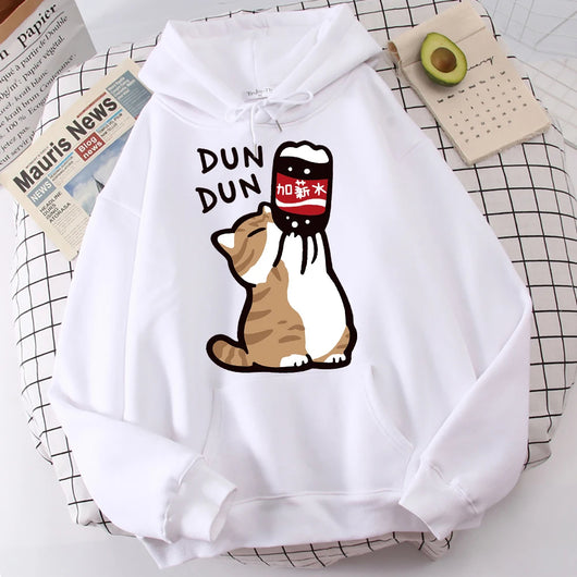Sudadera con Capucha Gato Divertido - Aumento de Sueldo para Hombre - Image 36