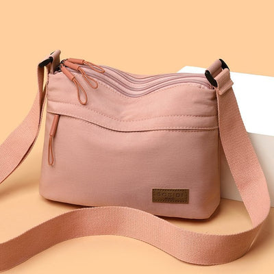 Bolso Mensajero Impermeable Multifuncional de Nylon para Mujer - Image 2