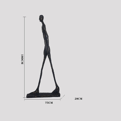Escultura Decorativa de Piso para Sala de Estar - Image 7