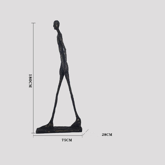 Escultura Decorativa de Piso para Sala de Estar - Image 7