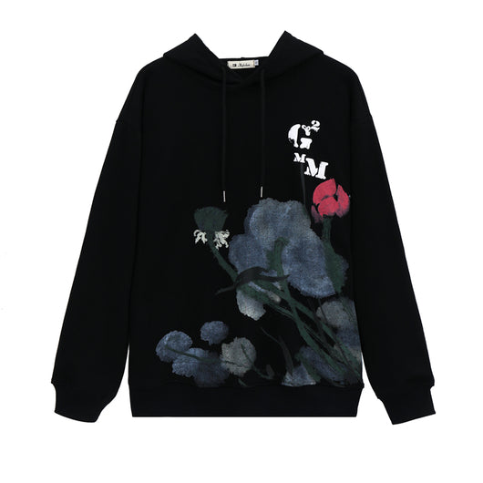 Sudadera con Capucha Estampado Loto Tinta para Niños - Image 14