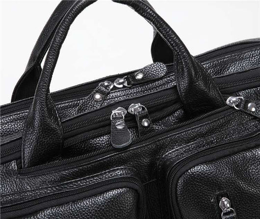 Bolso Multifuncional de Cuero para Hombre - Image 14