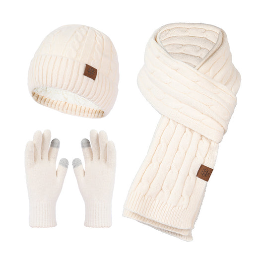 Conjunto Completo de Gorro, Bufanda y Guantes Tejidos - Image 5