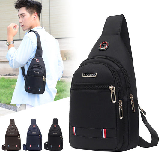 Bolsa Cruzada de Pecho Oxford para Hombre - Diseño Moderno y Funcional - Image 11