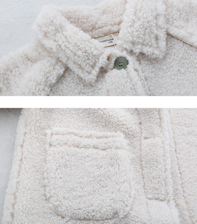Chaqueta Acolchada para Niña con Forro de Borrego - Otoño e Invierno - Image 15