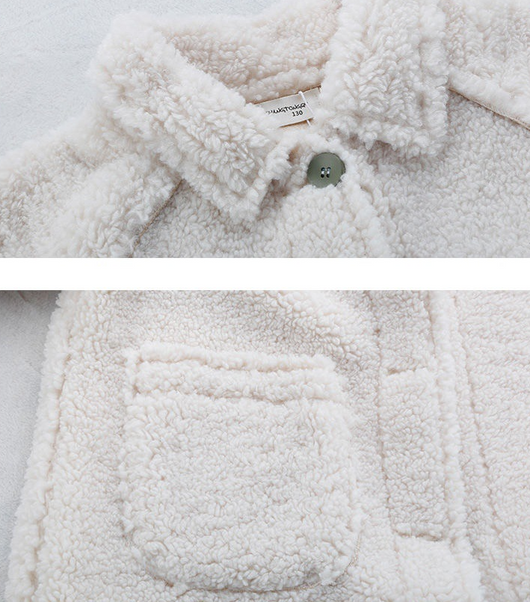 Chaqueta Acolchada para Niña con Forro de Borrego - Otoño e Invierno - Image 15