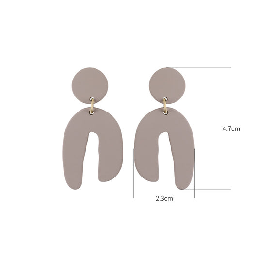Aretes de Arcilla Cerámica con Acabado Goma Cremosa - Image 15