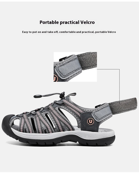 Sandalias Cómodas Talla Grande para Mujer - Diseño Moderno para Playa y Casual - Image 16