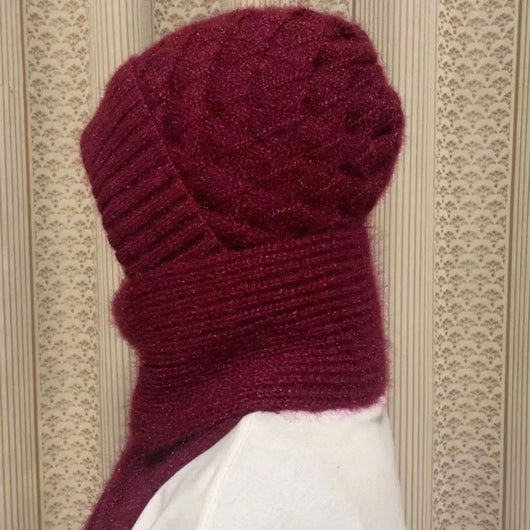 Gorro Tejido de Terciopelo para Mujer - Diseño Viral Cálido y Elegante - Image 12