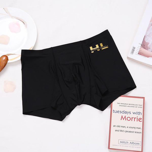 Calzoncillos Tipo Bóxer de Seda Helada para Hombre - Transpirables y sin Marcas - Image 5