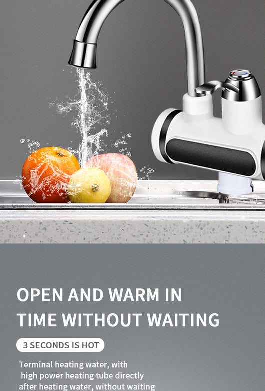 Grifo Eléctrico Calentador de Agua Instantáneo para Cocina - Image 11