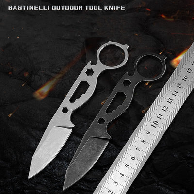 Cuchillo de Supervivencia Táctico de Hoja Recta para Caza y Bolsillo - Image 2