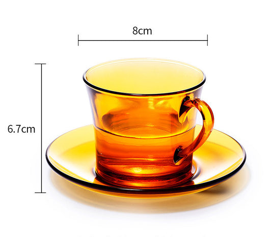 Taza de Café Cristal Templado Resistente al Calor - Diseño Europeo Moderno - Image 11