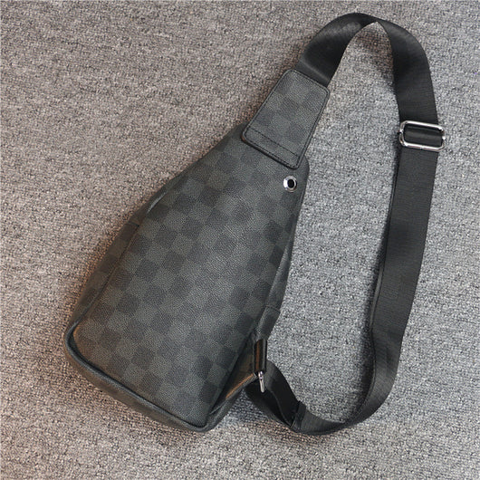 Bolsa Bandolera Cuadros para Hombre - Mochila de Pecho y Maletín - Image 9