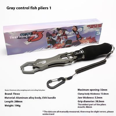 Pinza Medidora de Aluminio para Pesca - Báscula Integrada de Alta Precisión - Image 8