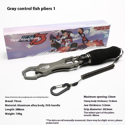 Pinza Medidora de Aluminio para Pesca - Báscula Integrada de Alta Precisión - Image 8