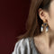 Aretes Artesanales de Diseño Geométrico Irregular