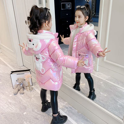 Chaqueta Acolchada Infantil con Relleno de Plumón - Calidez y Comodidad - Image 10