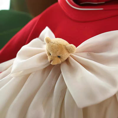 Vestido Infantil Manga Larga Primavera Otoño - Image 3