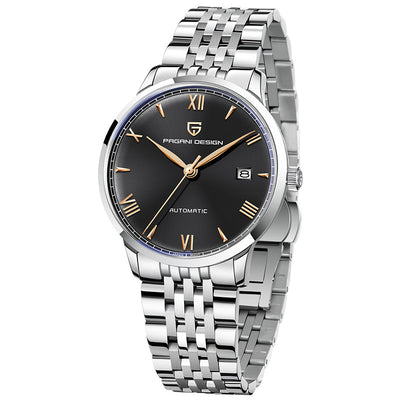Reloj Automático de Acero Inoxidable Resistente al Agua con Correa - Image 11