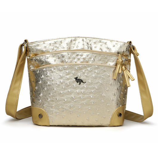 Bolso Retro Multicapa para Mujer - Casual y Versátil - Image 6