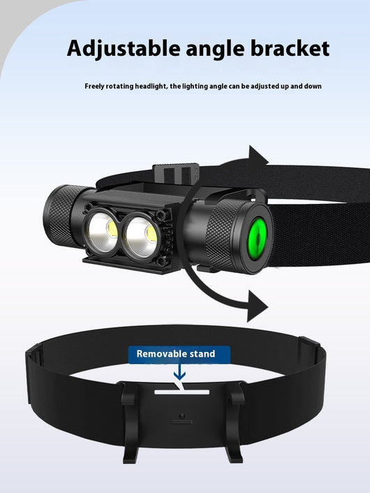 Linterna Frontal LED Recargable de Alta Potencia con Batería de Larga Duración - Image 11